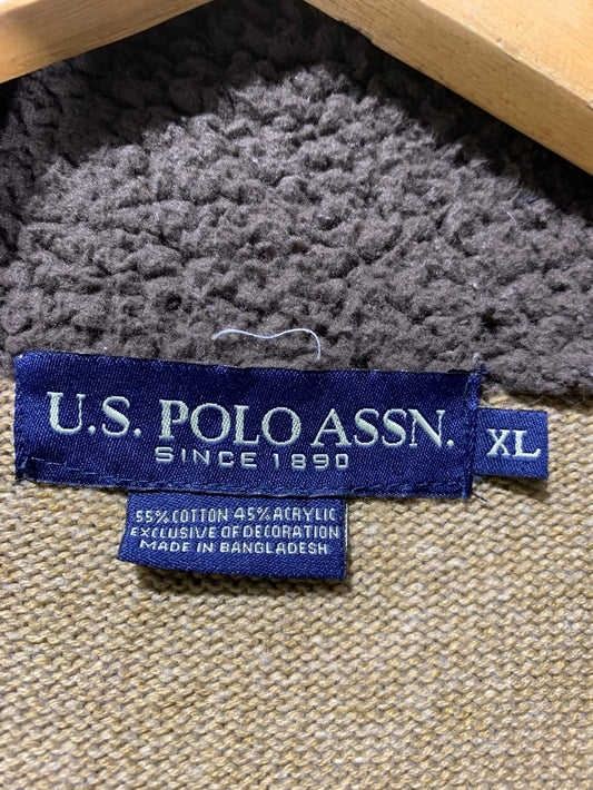 U.S. Polo Assn Vintage Sweater for Men – XL | Classic Heritage Workwear Style