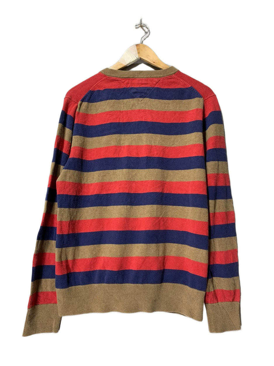 Tommy Hilfiger Vintage Sweater for Men – Medium | Classic Heritage Knitwear Style
