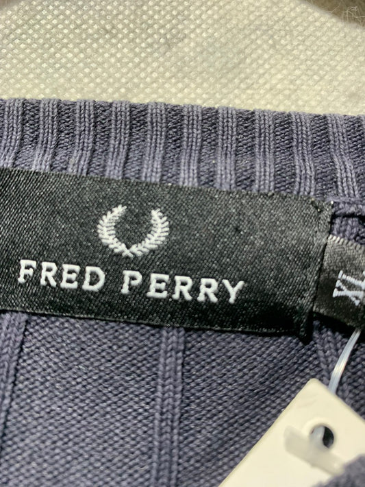 Fred Perry Vintage Sweater for Men – XL | Classic Heritage Knitwear Style
