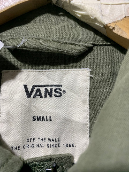 Vans Vintage Workwear Jacket for Men – Small | Durable Streetwear Utility Style