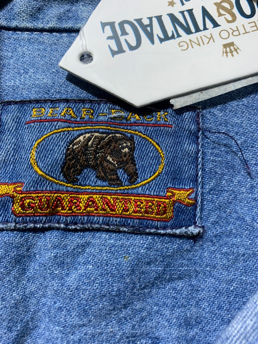 Bear-Back Vintage Shirt for Men – Large | Durable Workwear Style