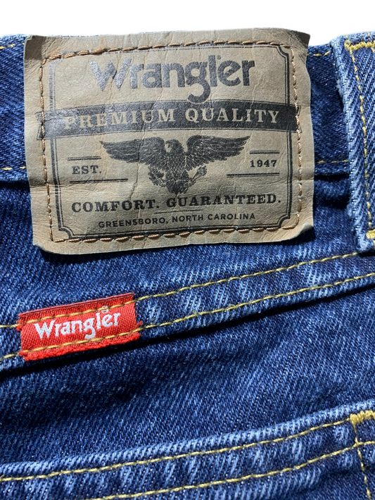 Wrangler Vintage Pant for Men – Large | Durable Workwear Denim Style