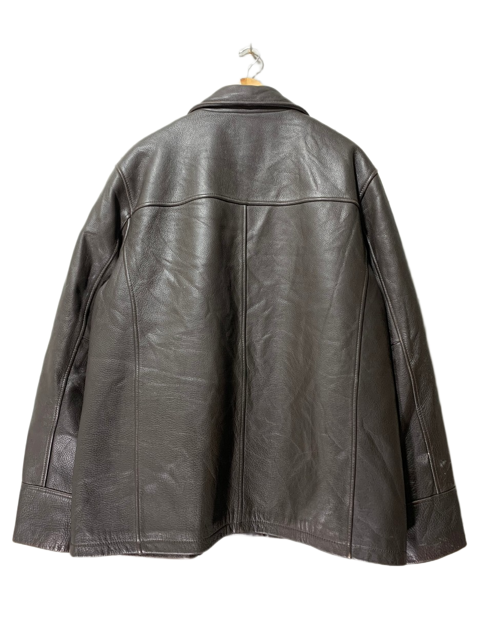 Danier Vintage Leather Jacket for Men – Large | Classic Premium Outerwear Style