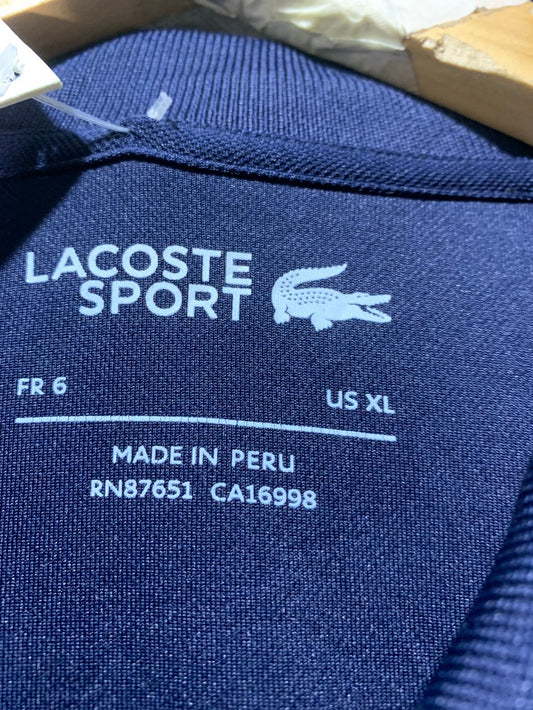 Lacoste Sport Vintage T-Shirt for Men – XL | Classic Athletic Casual Style