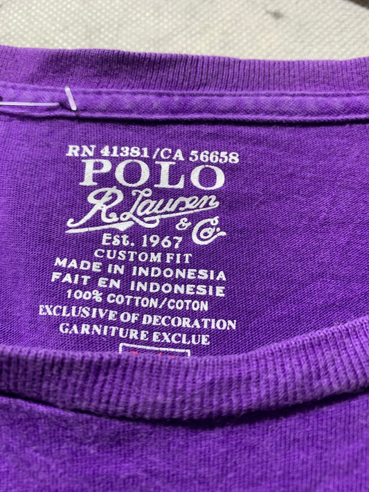 Polo by Ralph Lauren Vintage T-Shirt for Men – Large | Classic Heritage Casual Style