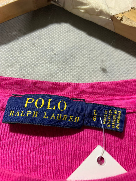 Polo by Ralph Lauren Vintage T-Shirt for Men – Large | Classic Heritage Casual Style