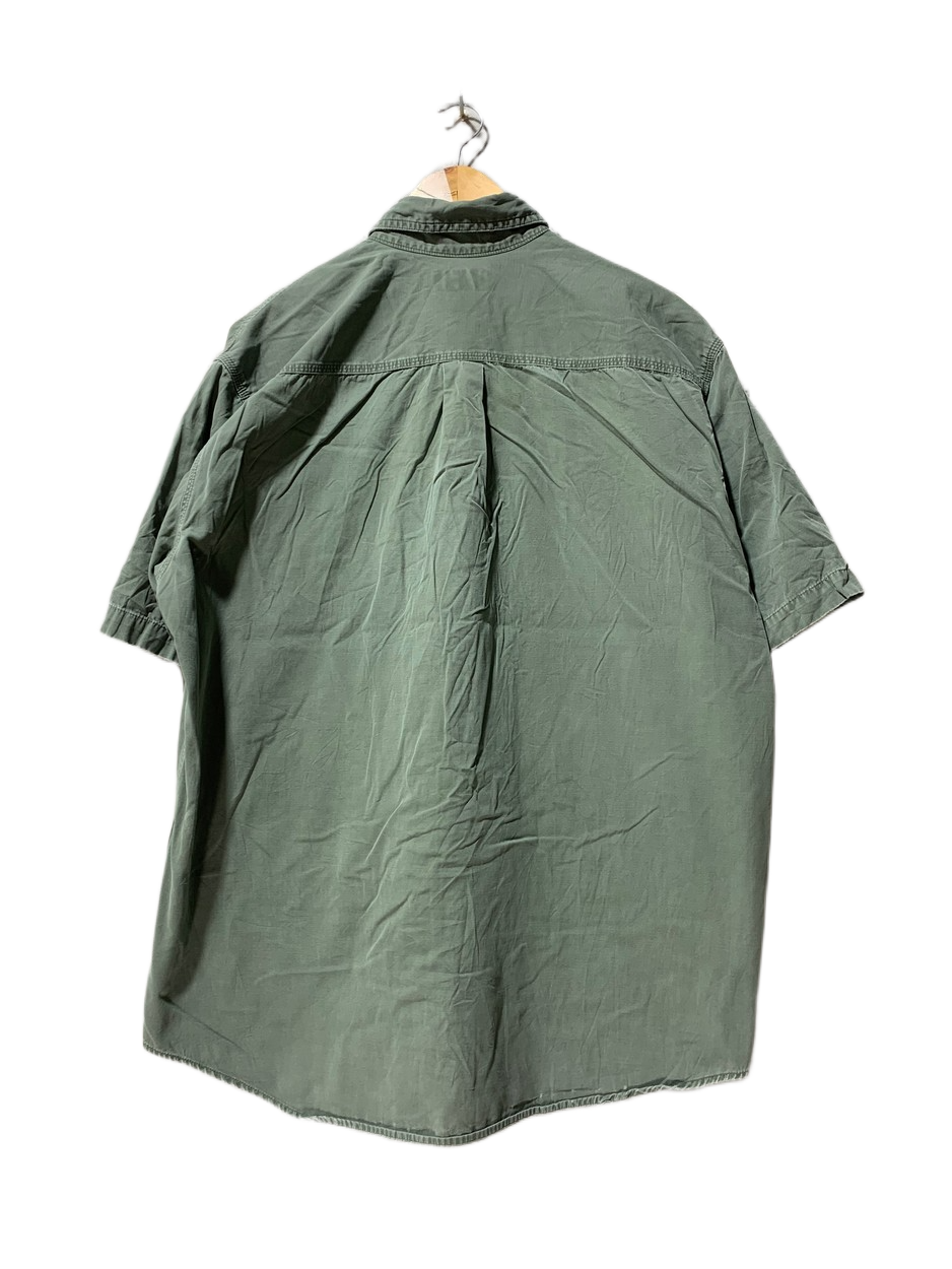 Carhartt Vintage Workwear Shirt for Men – Large | Durable Heavy-Duty Utility Style