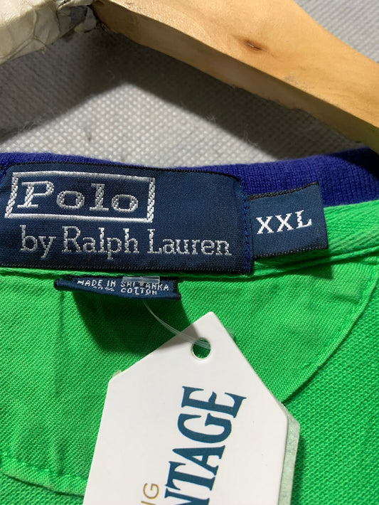 Polo Ralph Lauren Vintage Polo T-Shirt for Men – XXL | Classic Heritage Casual Style