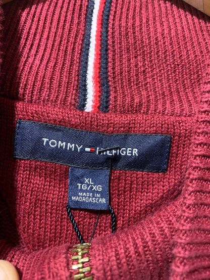 Tommy Hilfiger Vintage Sweater for Men – XL | Classic Heritage Knitwear Style