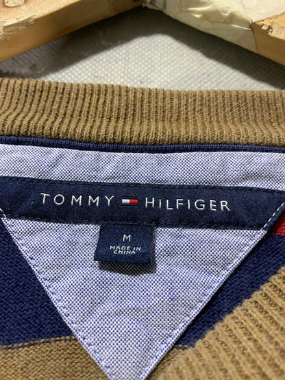 Tommy Hilfiger Vintage Sweater for Men – Medium | Classic Heritage Knitwear Style