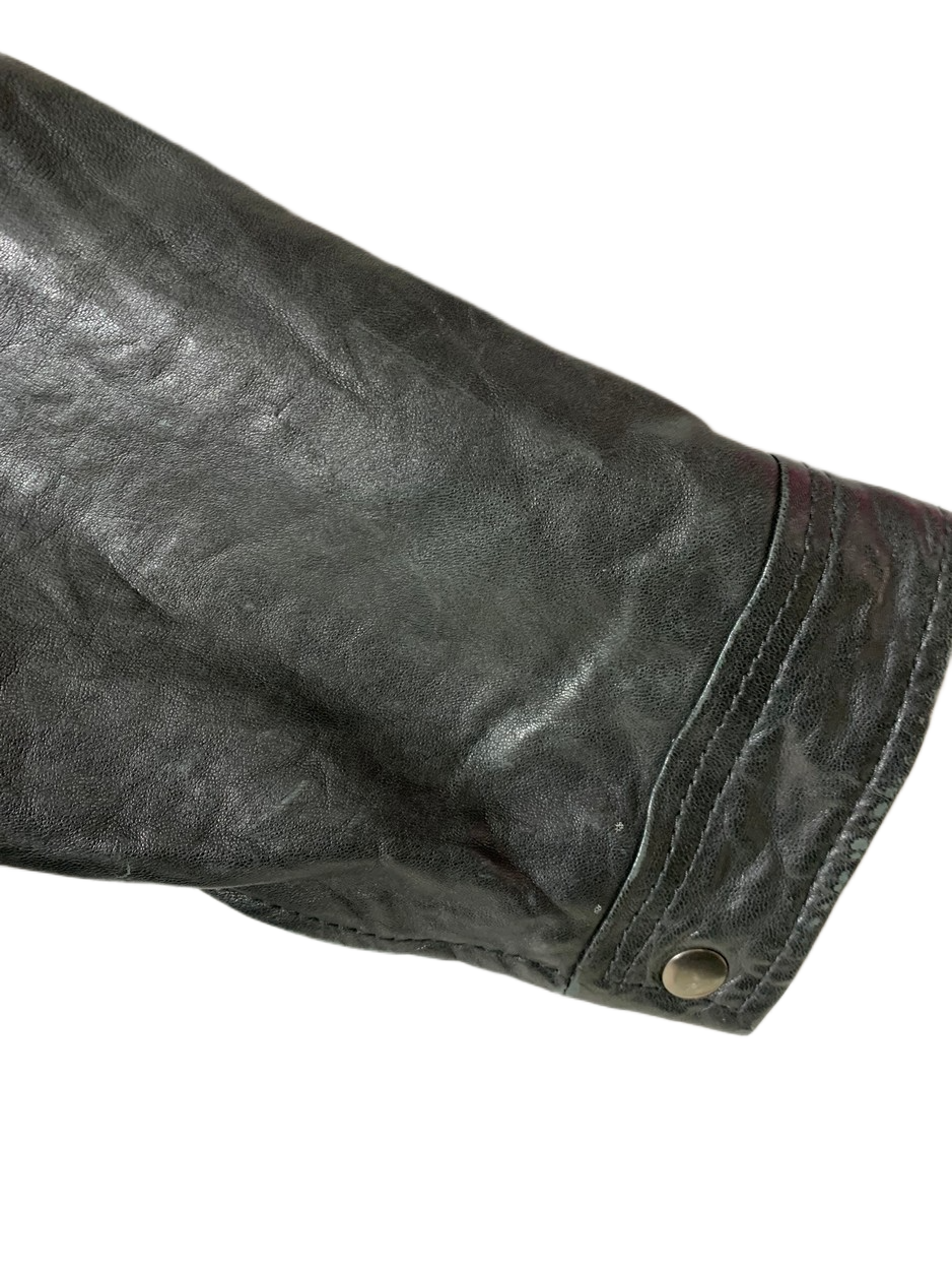 Danier Vintage Leather Jacket for Men – Small | Classic Premium Outerwear Style