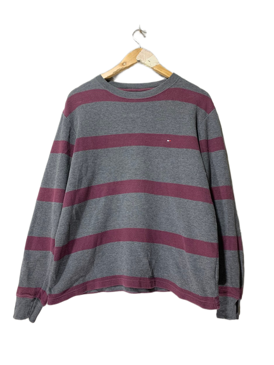 Tommy Hilfiger Vintage Sweater for Men – Small | Classic Heritage Workwear Style