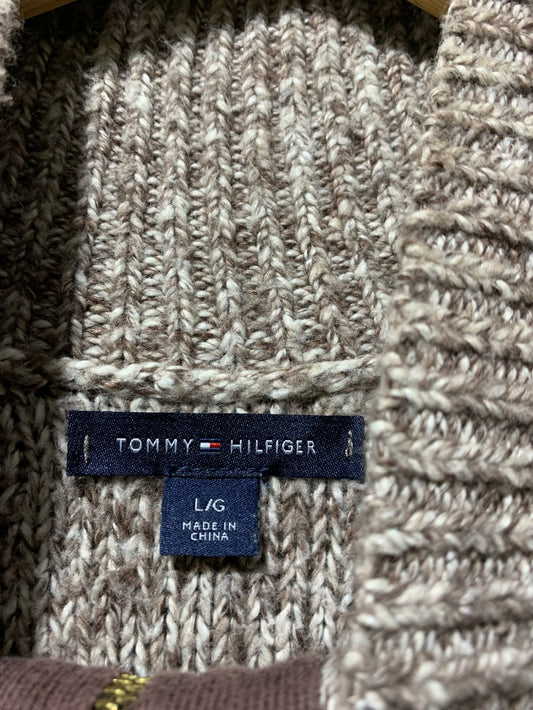Tommy Hilfiger Vintage Sweater for Men – Large | Classic Heritage Workwear Style