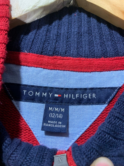 Tommy Hilfiger Vintage Sweater for Men – Medium | Classic Heritage Workwear Style