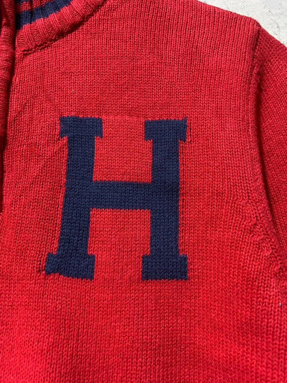 Tommy Hilfiger Vintage Sweater for Men – Medium | Classic Heritage Workwear Style