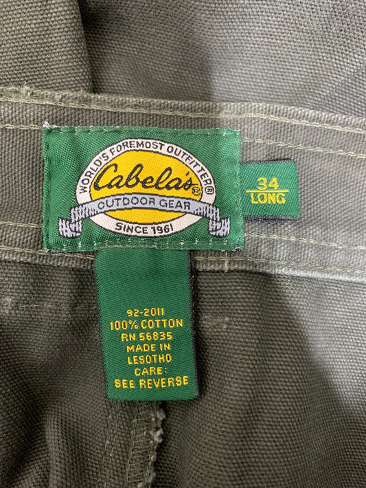 Cabela's Vintage Cargo Pant for Men – Large | Durable Outdoor Workwear Style