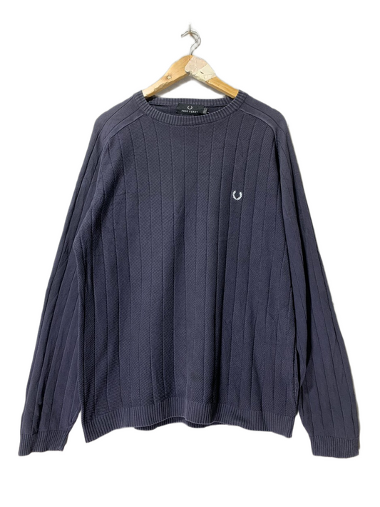 Fred Perry Vintage Sweater for Men – XL | Classic Heritage Knitwear Style