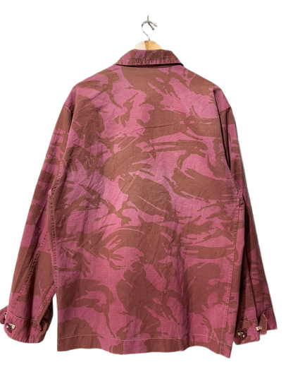 Camouflage Vintage Coat for Men – XXL | Durable Military Workwear Style