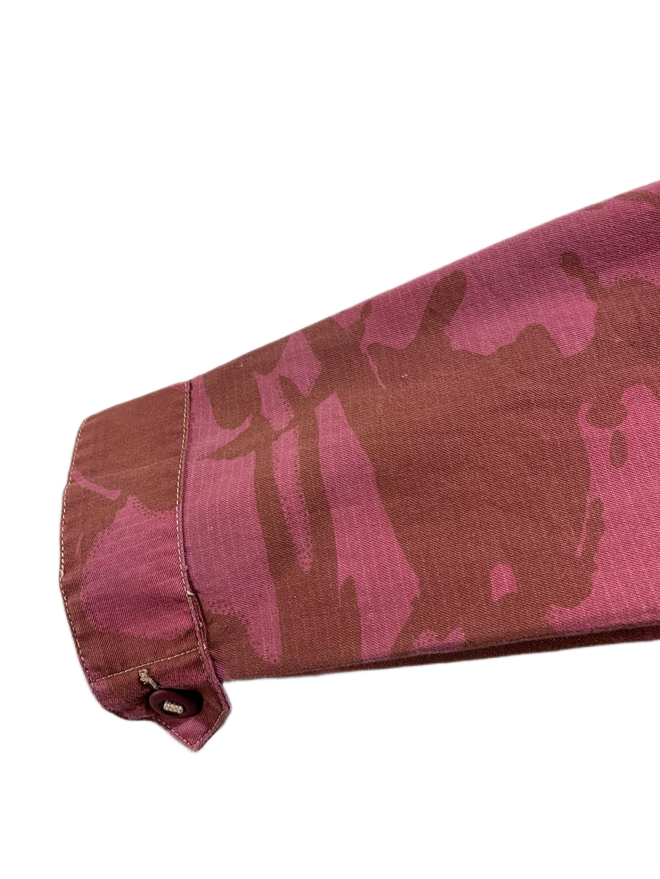 Camouflage Vintage Coat for Men – XXL | Durable Military Workwear Style