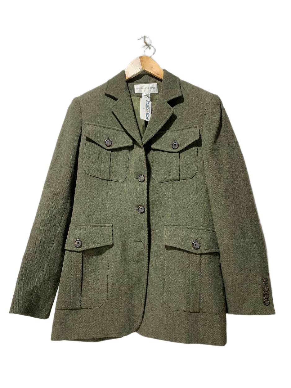 Evan-Picone Vintage Coat for Men – Small | Classic Tailored Outerwear Style