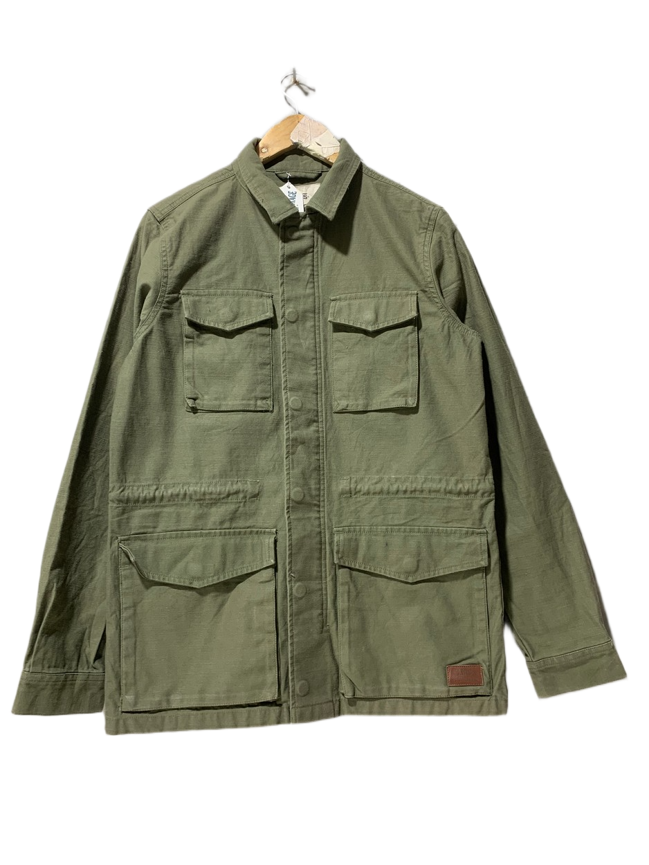 Vans Vintage Workwear Jacket for Men – Small | Durable Streetwear Utility Style