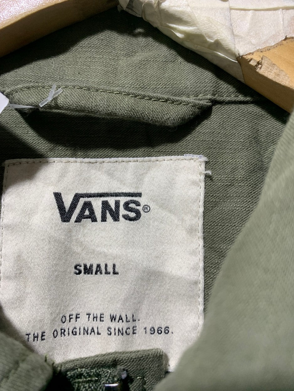 Vans Vintage Workwear Jacket for Men – Small | Durable Streetwear Utility Style