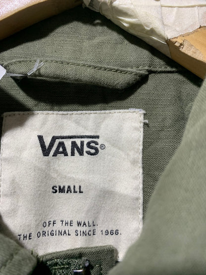 Vans Vintage Workwear Jacket for Men – Small | Durable Streetwear Utility Style