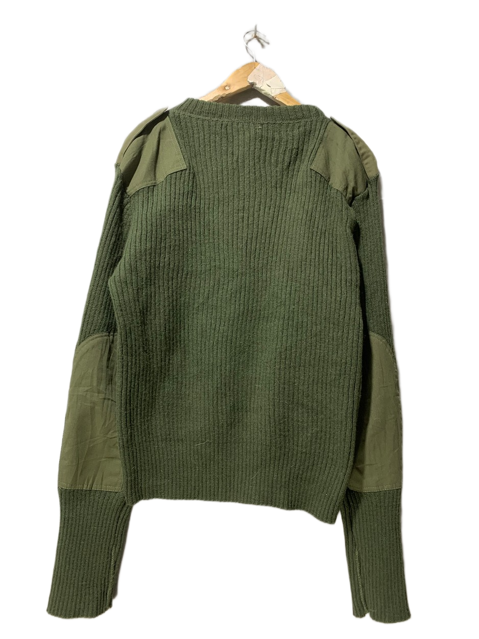 DSCP Valor Vintage Military Sweater for Men – Large | Durable Utility Knitwear Style