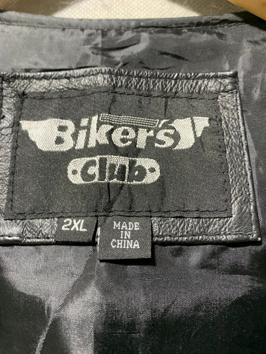 Biker’s Club Vintage Jacket for Men – XXL | Classic Rugged Motorcycle Style