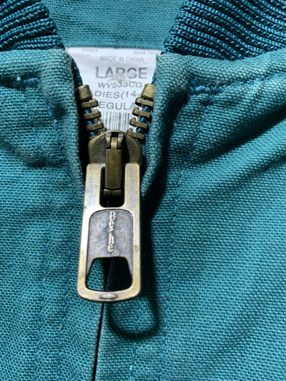 Berne Vintage Workwear Jacket for Men – Large | Durable Heavy-Duty Utility Style