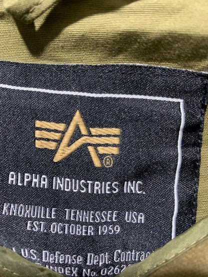 Alpha Industries Vintage Jacket for Men – Large | Durable Military Workwear Style