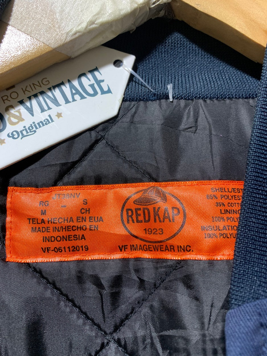 Red Kap Vintage Work Jacket for Men – Medium | Durable Heavy-Duty Utility Style