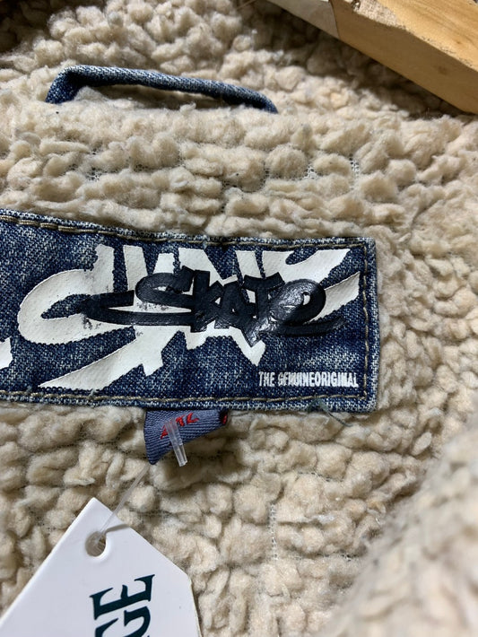 Denim Vintage Jacket for Men – XXL | Classic Durable Workwear Style