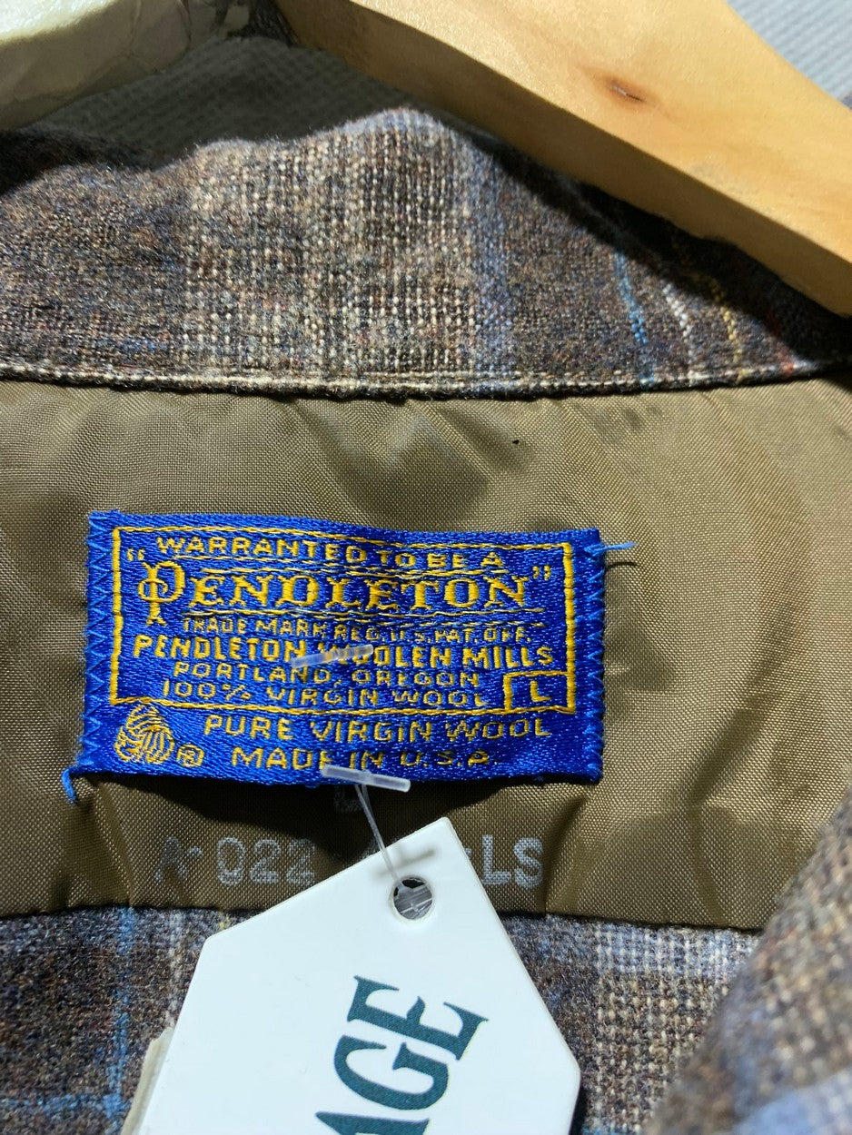 Pendleton Vintage Shirt for Men – Large | Classic Heritage Wool Style