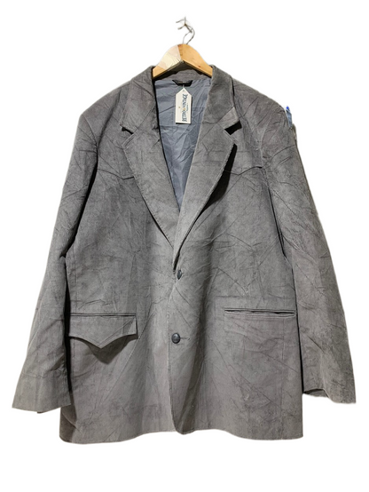 Pioneer Wear Gray Vintage Coat for Men – XXL | Durable Western Workwear Style