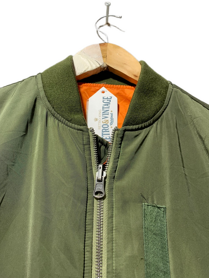 Vintage Bomber Jacket for Men – XL | Durable Workwear & Streetwear Style