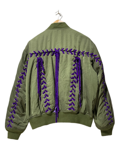 Vintage Bomber Jacket for Men – XL | Durable Workwear & Streetwear Style
