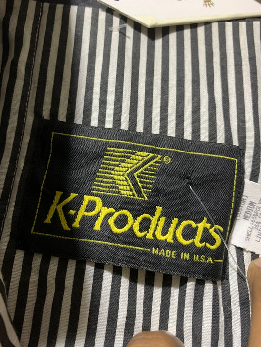 K-Products Vintage Workwear Jacket for Men – Large | Durable Heavy-Duty Utility Style