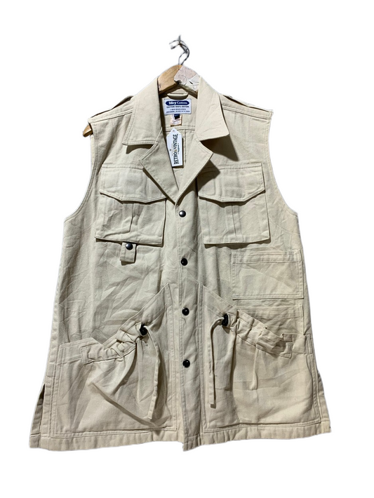 Tilley Cotton Vintage Jacket for Men – Medium | Durable Outdoor Workwear Style