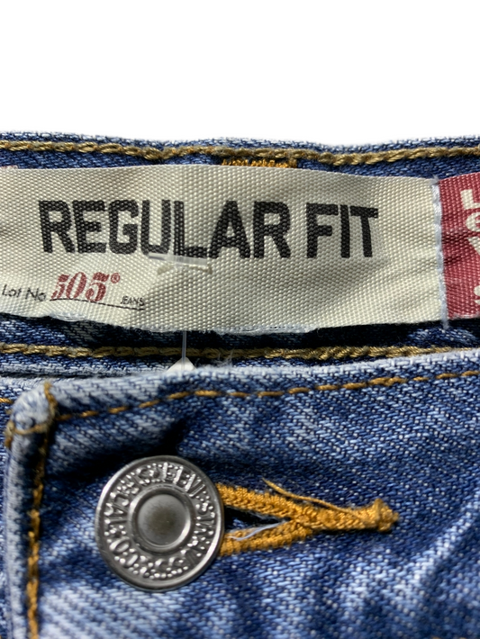 Levi's 505 Vintage Denim Pant for Men – Large | Classic Durable Workwear Style