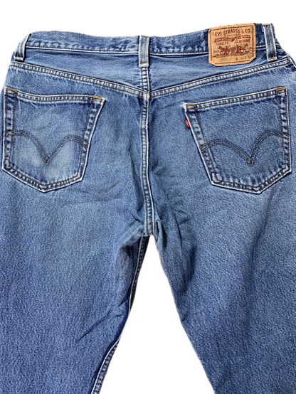 Levi's 505 Vintage Denim Pant for Men – Large | Classic Durable Workwear Style