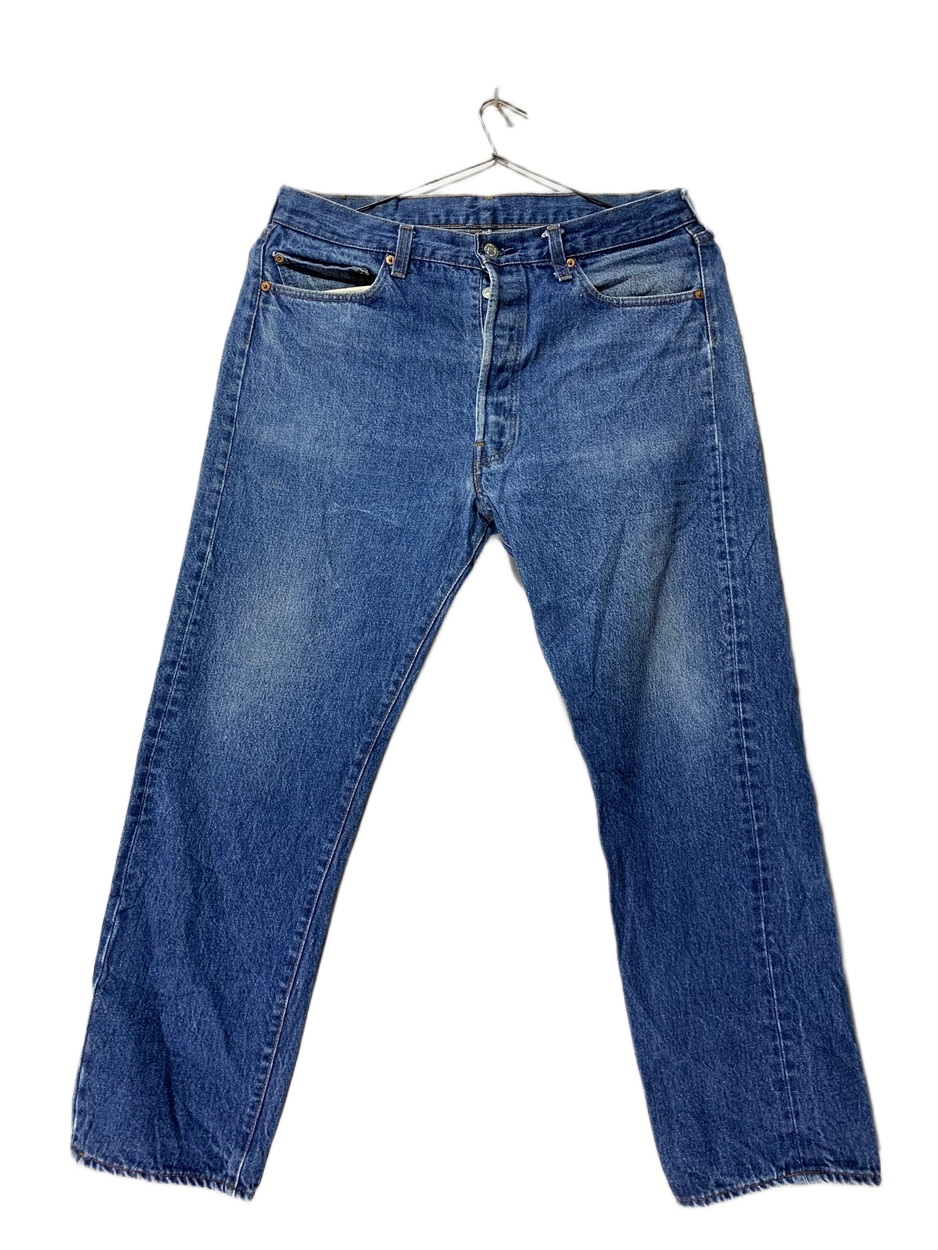 Levi's 501 Vintage Denim Pant for Men – Large | Classic Workwear Style