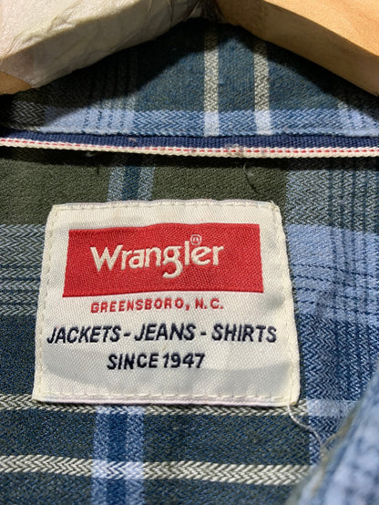 Wrangler Vintage Work Shirt for Men – XL | Durable Classic Western Style