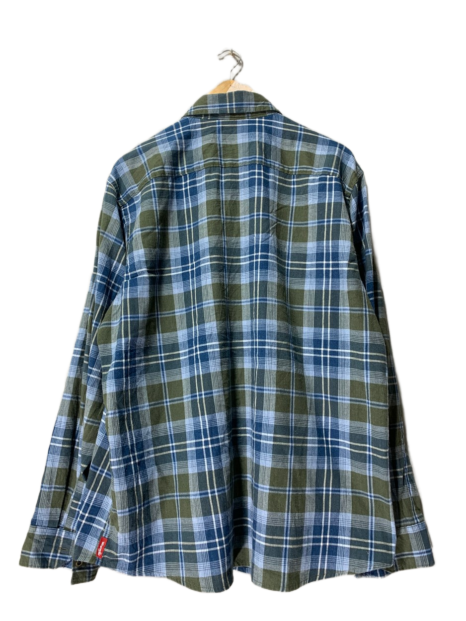 Wrangler Vintage Work Shirt for Men – XL | Durable Classic Western Style