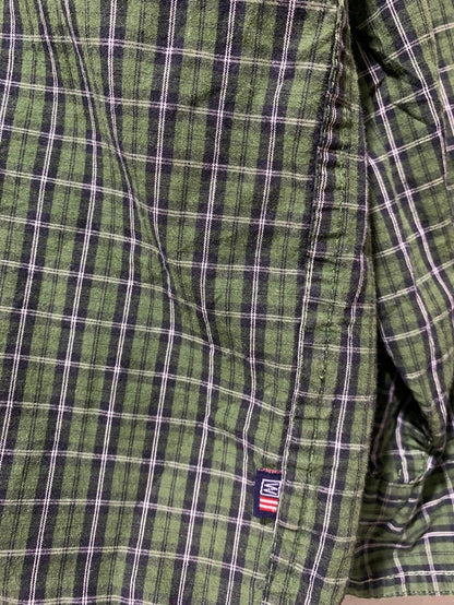 Wrangler Vintage Denim Shirt for Men – Large | Durable Classic Workwear Style