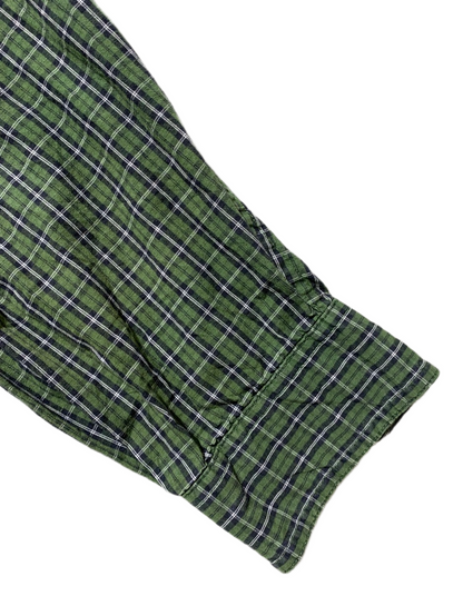 Wrangler Vintage Denim Shirt for Men – Large | Durable Classic Workwear Style