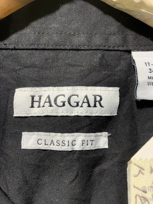 Haggar Vintage Work Shirt for Men – XL | Durable Classic Workwear Style