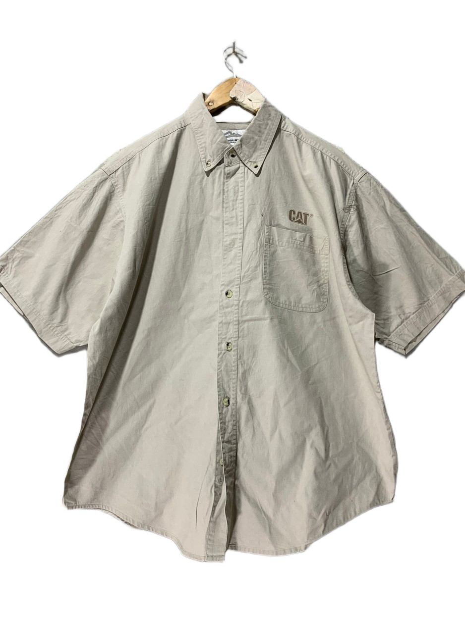 Tri-Mountain Vintage Shirt for Men – Large | Durable Classic Workwear Style
