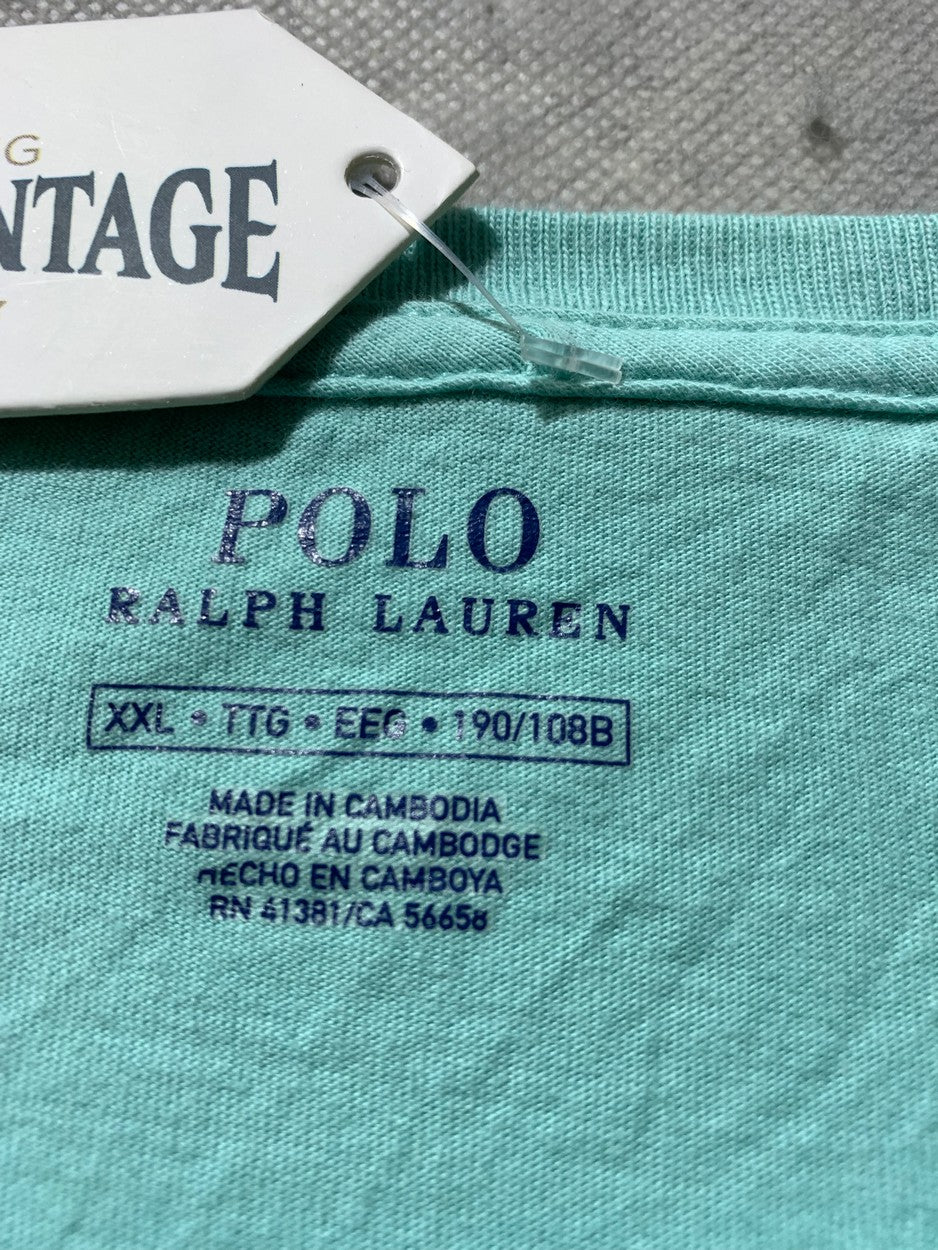 Polo by Ralph Lauren Vintage T-Shirt for Men – XXL | Classic Heritage Casual Style