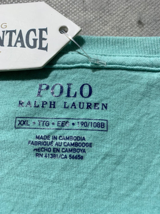 Polo by Ralph Lauren Vintage T-Shirt for Men – XXL | Classic Heritage Casual Style